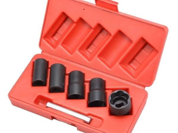 6PC 1/2"DR. TWIST SOCKET SET 50MML (17;19;21;23;27)MM