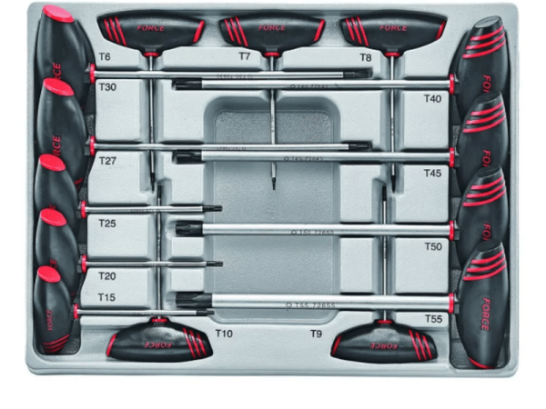 14PC T-HANDLE STAR KEY SET T6-T55
