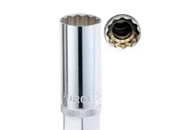 FORCE 3/8"DR. MAGNETIC SPARK PLUG SOCKET 14MM 70MML
