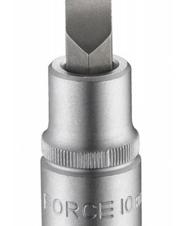 FORCE 1/2"DR. SLOTTED SOCKET BIT 1.2X8MM 55MML
