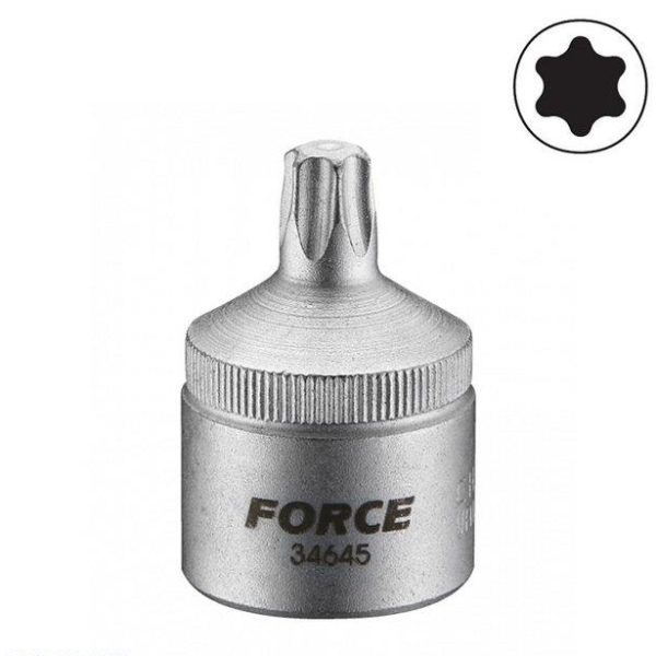FORCE 1/2"DR STAR SOCKET BIT T40