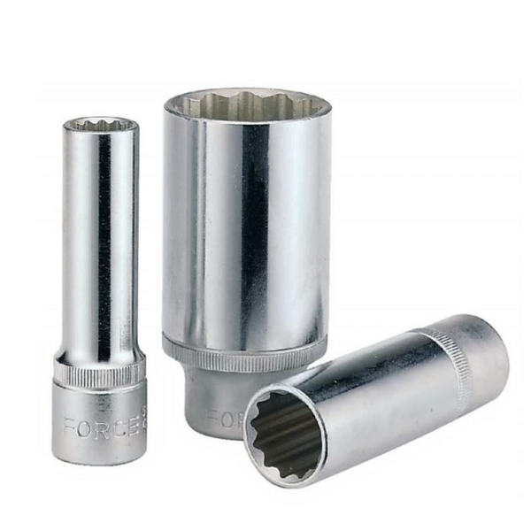 3/8"DR.12PT. FLANK DEEP SOCKET 12MM 63MML