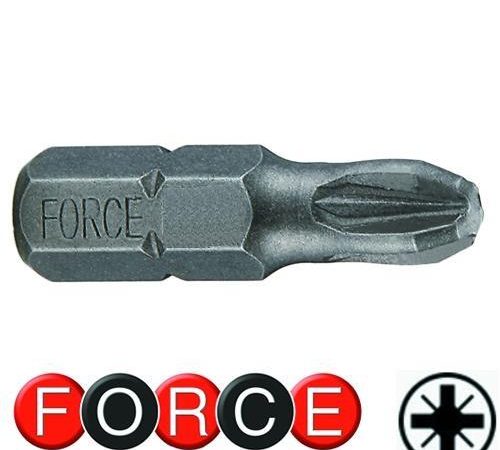 FORCE 5/16" POZIDRIV BIT PZ.3 80MML