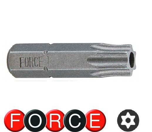FORCE 5/16" STAR TAMPERPROOF BIT T10H 30MML