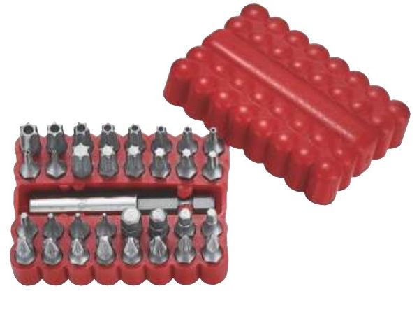 FORCE 33PC 1/4" BIT SET 25MML