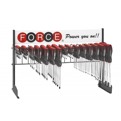 FORCE 75PC SCREWDRIVER SET WITH STAND (T5-T45)