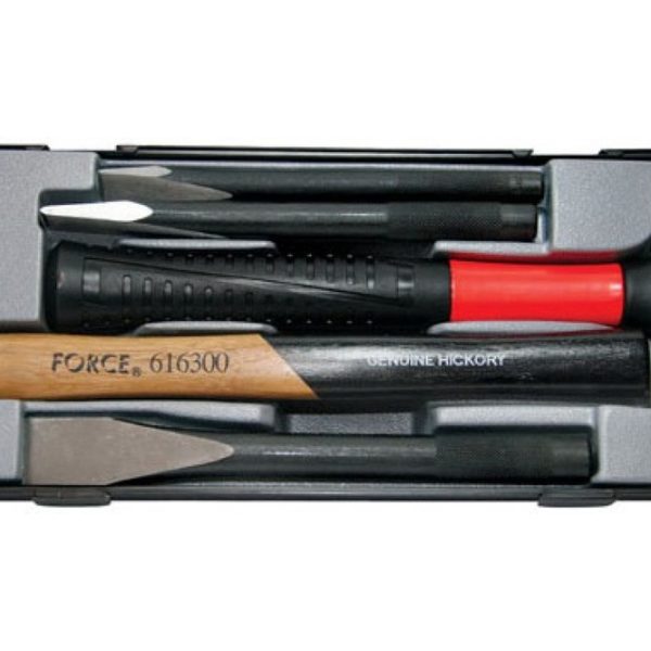 FORCE 5PC HAMMER & CHISEL SET