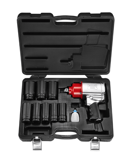 FORCE 11PCs 3/4"dr Impact Wrench Socket Set 22-41