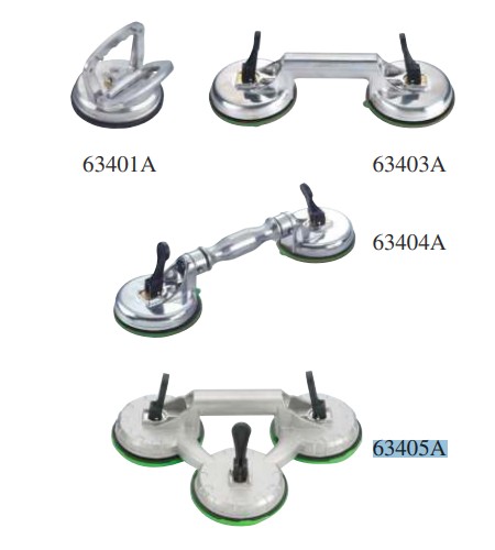 FORCE MULTI-FUNCTION POWERFUL SUCTION THREE CUP (ALU) 100KG