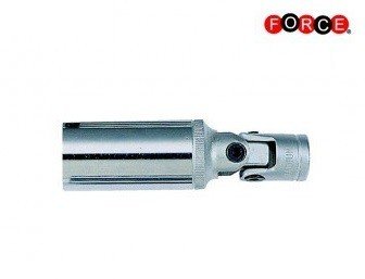 FORCE 1/2"DR. UNI. MAG. SPARK PLUG SOCKET (JOINT) 16MM 100MML