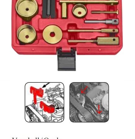 FORCE Diesel Engine Locking Tool Set For OPEL/Ren