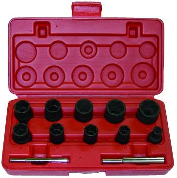 FORCE 12PC 3/8" & 1/2" DR. TWIST SOCKET SET