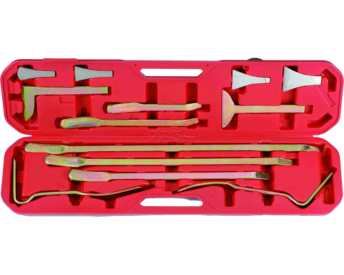 FORCE 13PCS BODY PRY BAR & BODY WEDGE TOOL SET