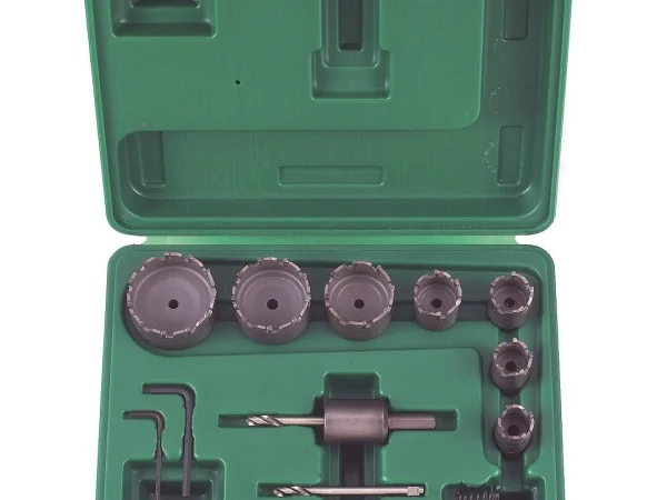 FORCE 13PCs Tungsten Carbide Tipped Metal Borer S