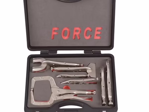 FORCE 7PC LOCKING PLIERS & CLAMP SET