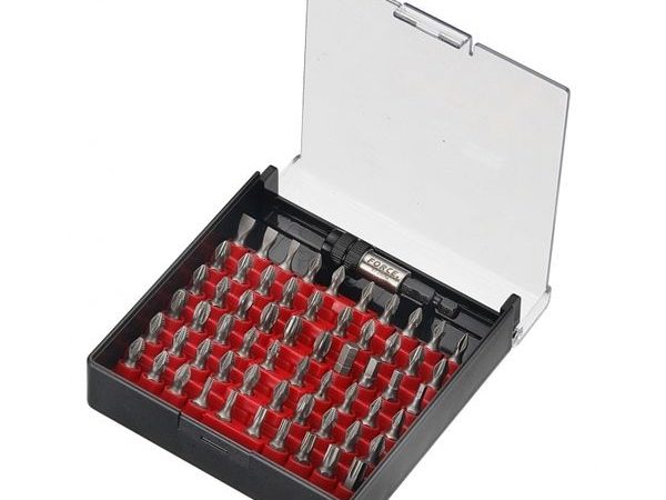 FORCE 61PC 1/4" BIT SET 25MML
