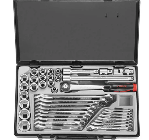 FORCE 39PC 1/2"DR. CABINBOX 6PT. SET (10-32MM)