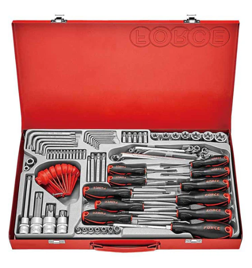 FORCE 92PC 1/4" & 1/2" DR. STAR SET