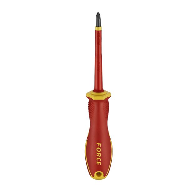 FORCE Pozidriv Insulated Screwdriver PZ.2