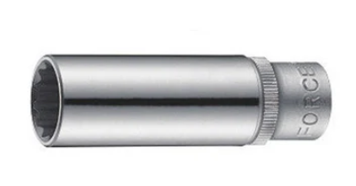 FORCE 3/8"DR. MAG. SPARK PLUG SOCKET (THIN WALL) 16MM 70MML