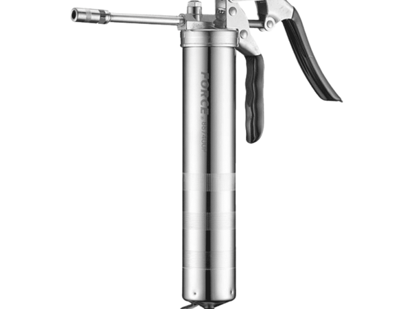 FORCE HAND GREASE GUN (400CC) PISTOL TYPE W/METAL SPOUT