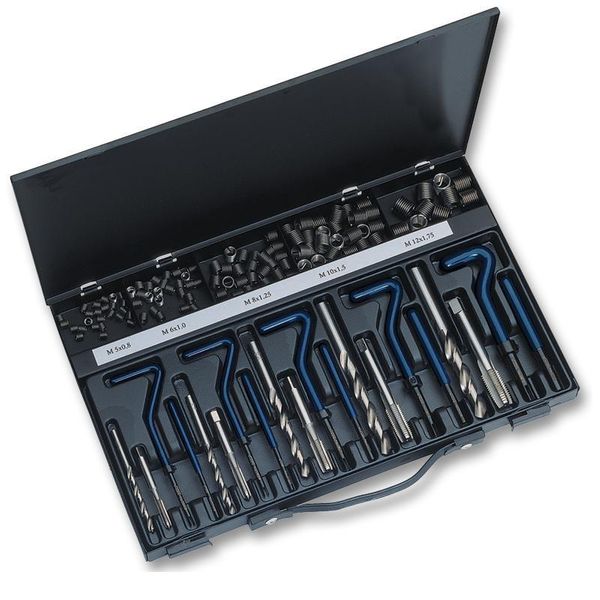 FORCE 130PC THREADED COIL-INSERT REPAIR KIT
