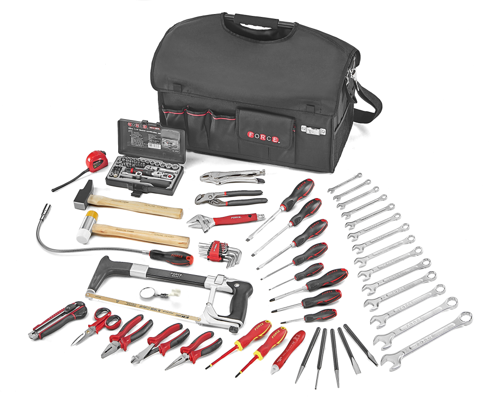 Tool bag with 95pc tools