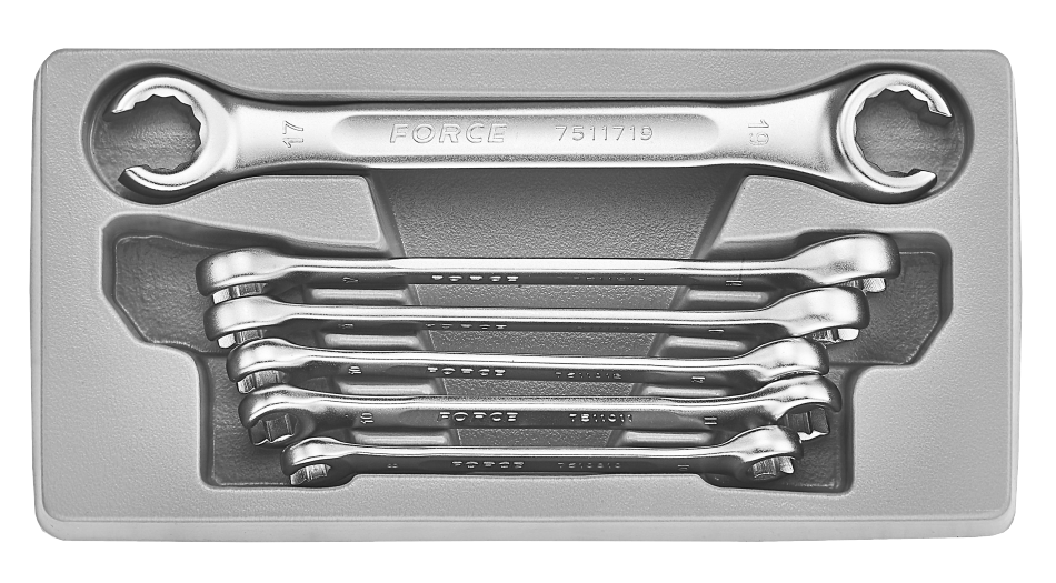 6pc Flare nut wrench set