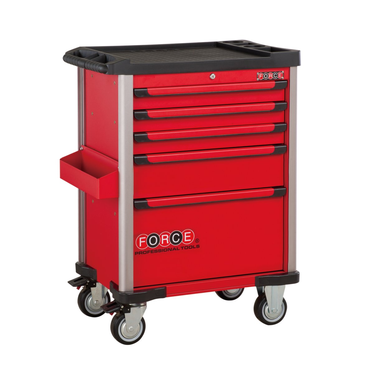 Practical 5-drawer trolley