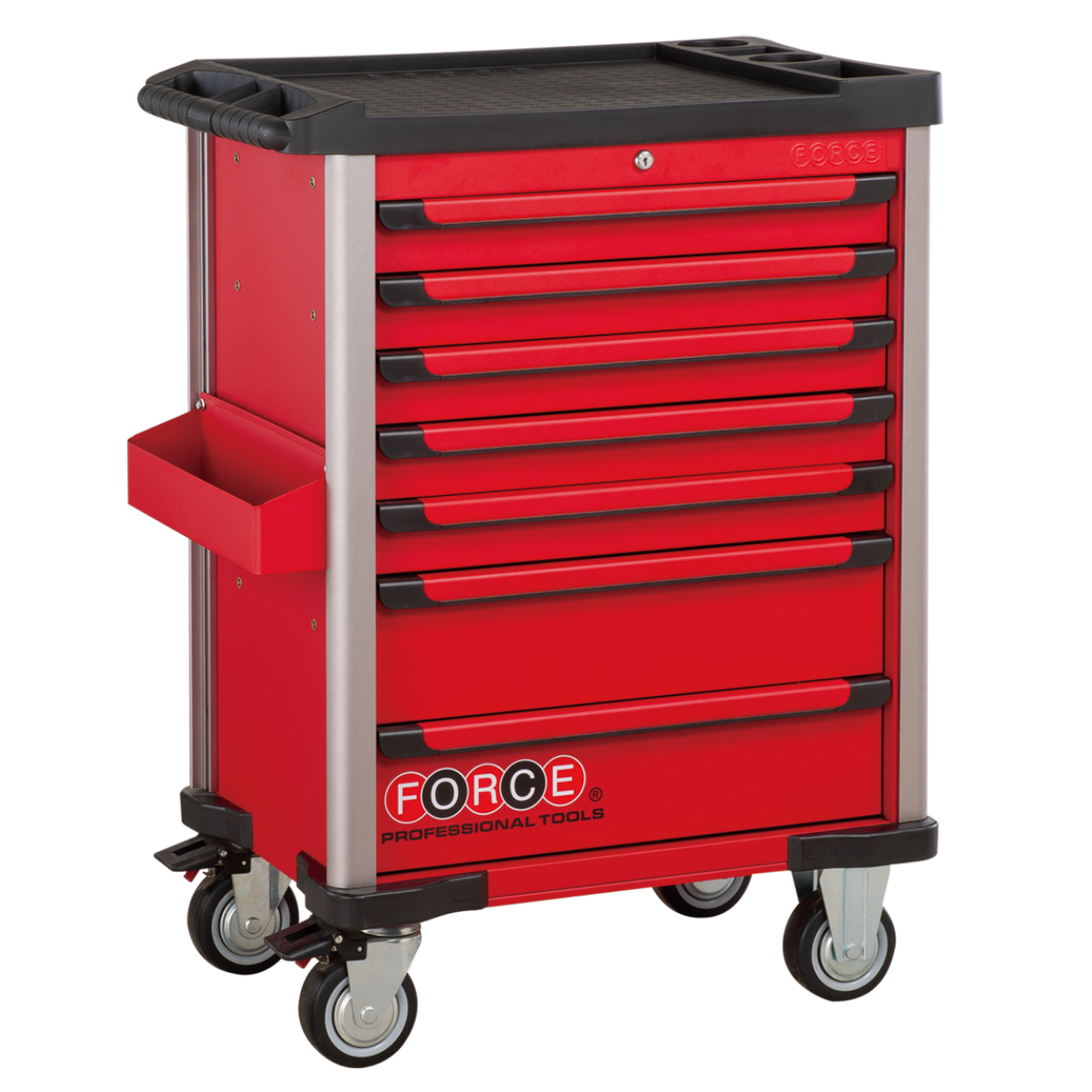 Practical 7-drawer trolley