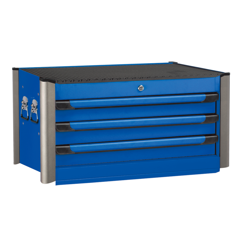 Practical 3-drawer jumbo tool box