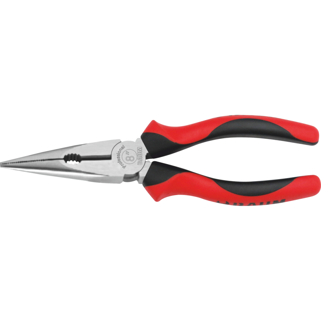 LONG NOSE PLIERS - TPR Double Colour Moulded Sleeve - F Type