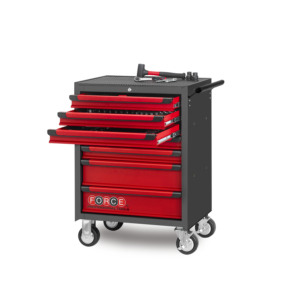 Basic 7-drawer trolley