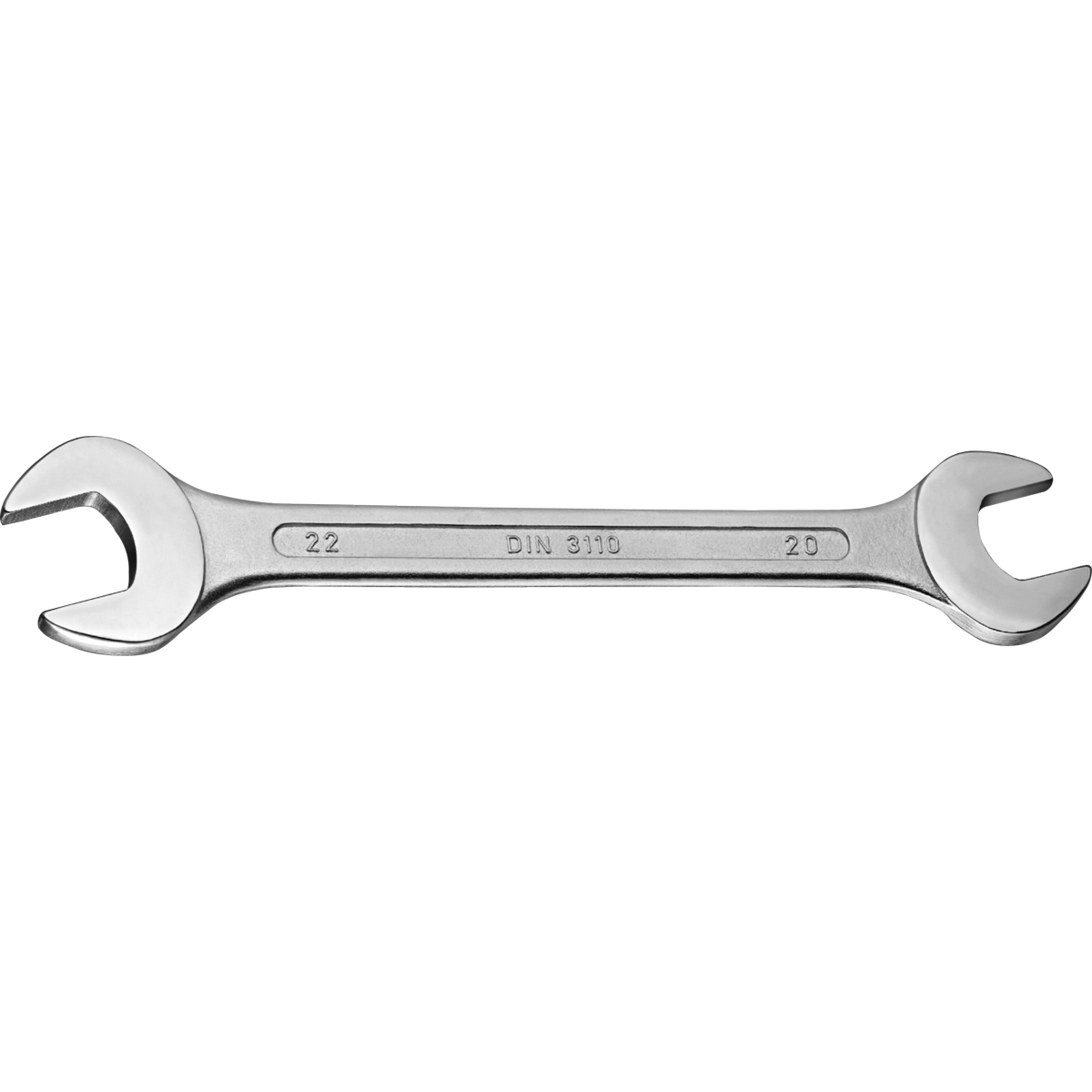 DOUBLE OPEN END SPANNERS - Recessed Panel