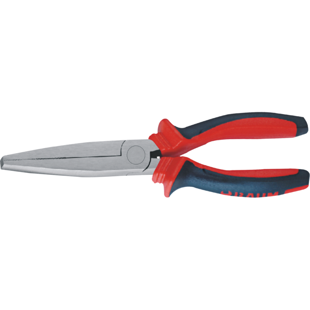 FLAT NOSE PLIERS - Double Colour Moulded Sleeve