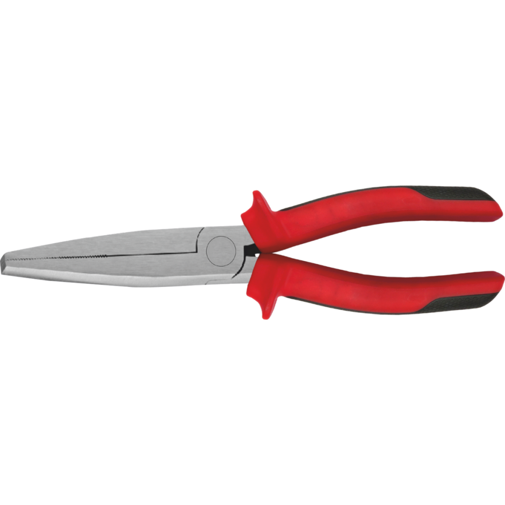FLAT NOSE PLIERS - TPR Double Colour Moulded Sleeve