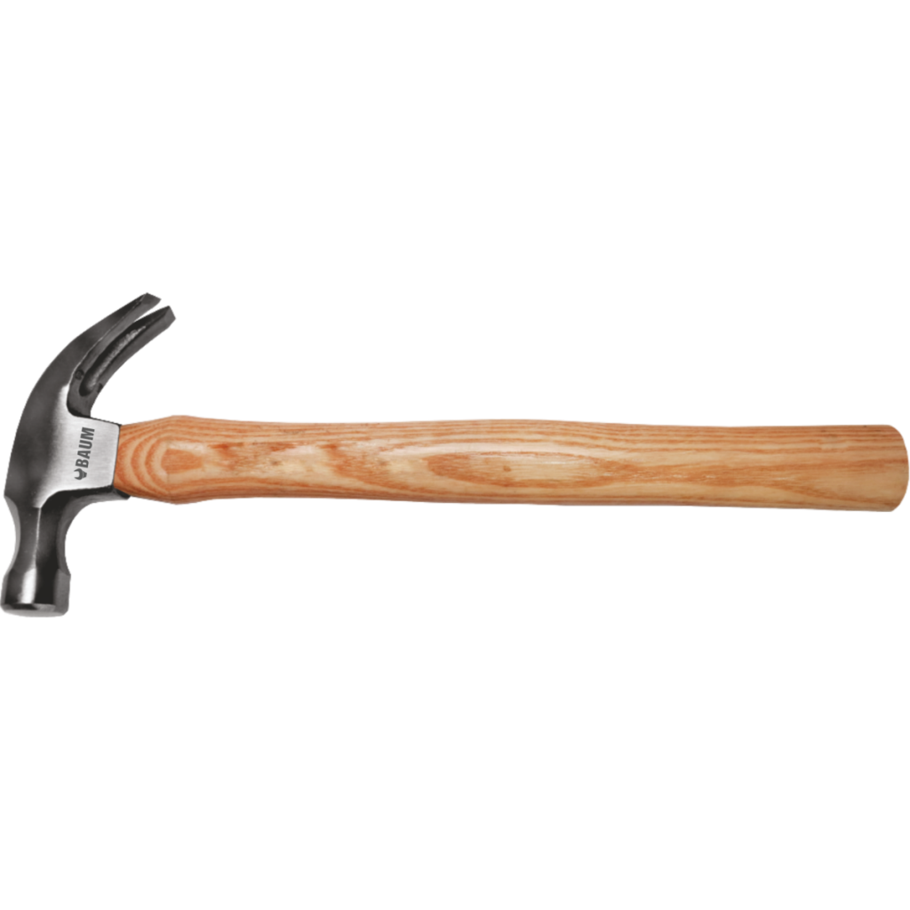CLAW HAMMER WOODEN HANDLE