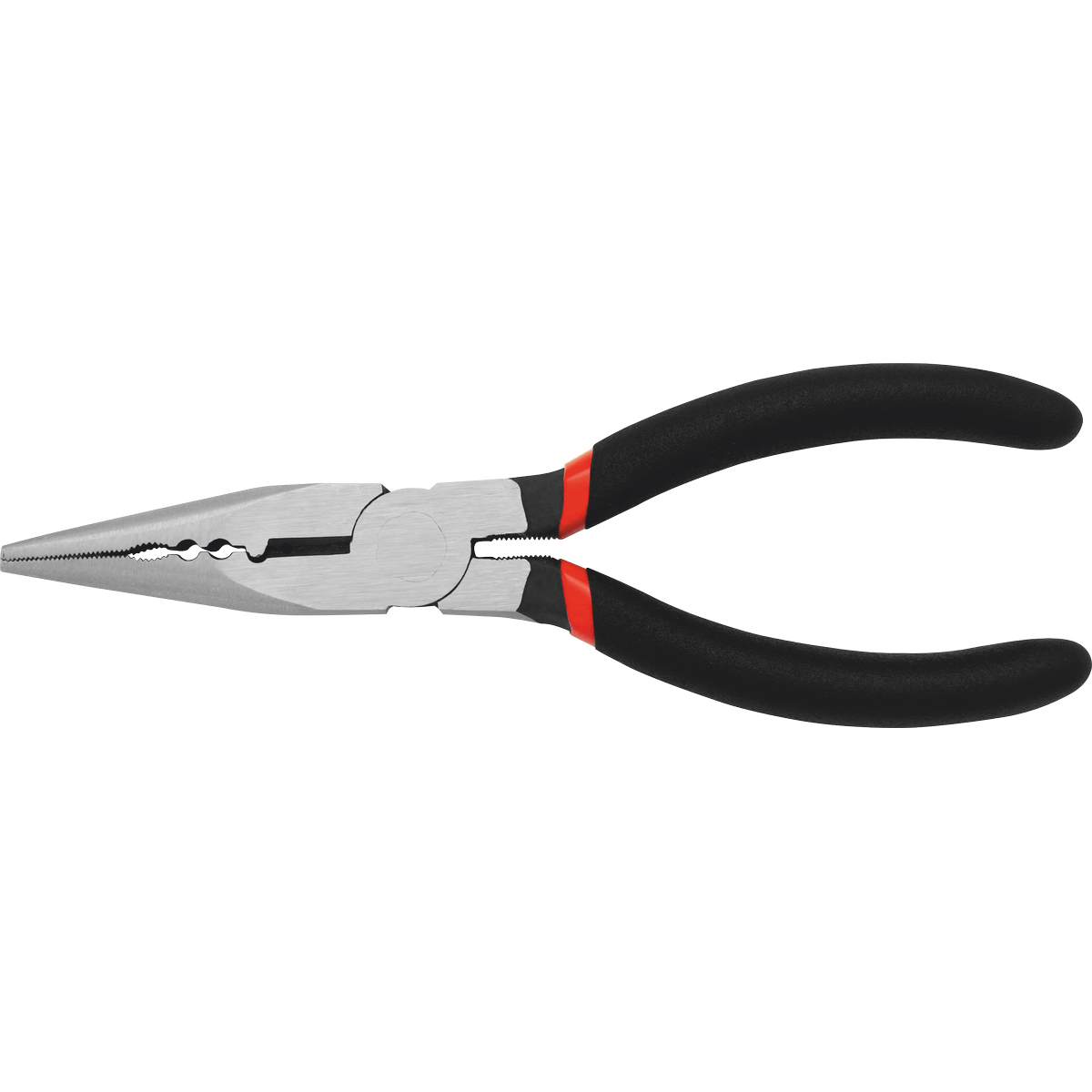 LONG NOSE PLIERS WITH CRIMPER