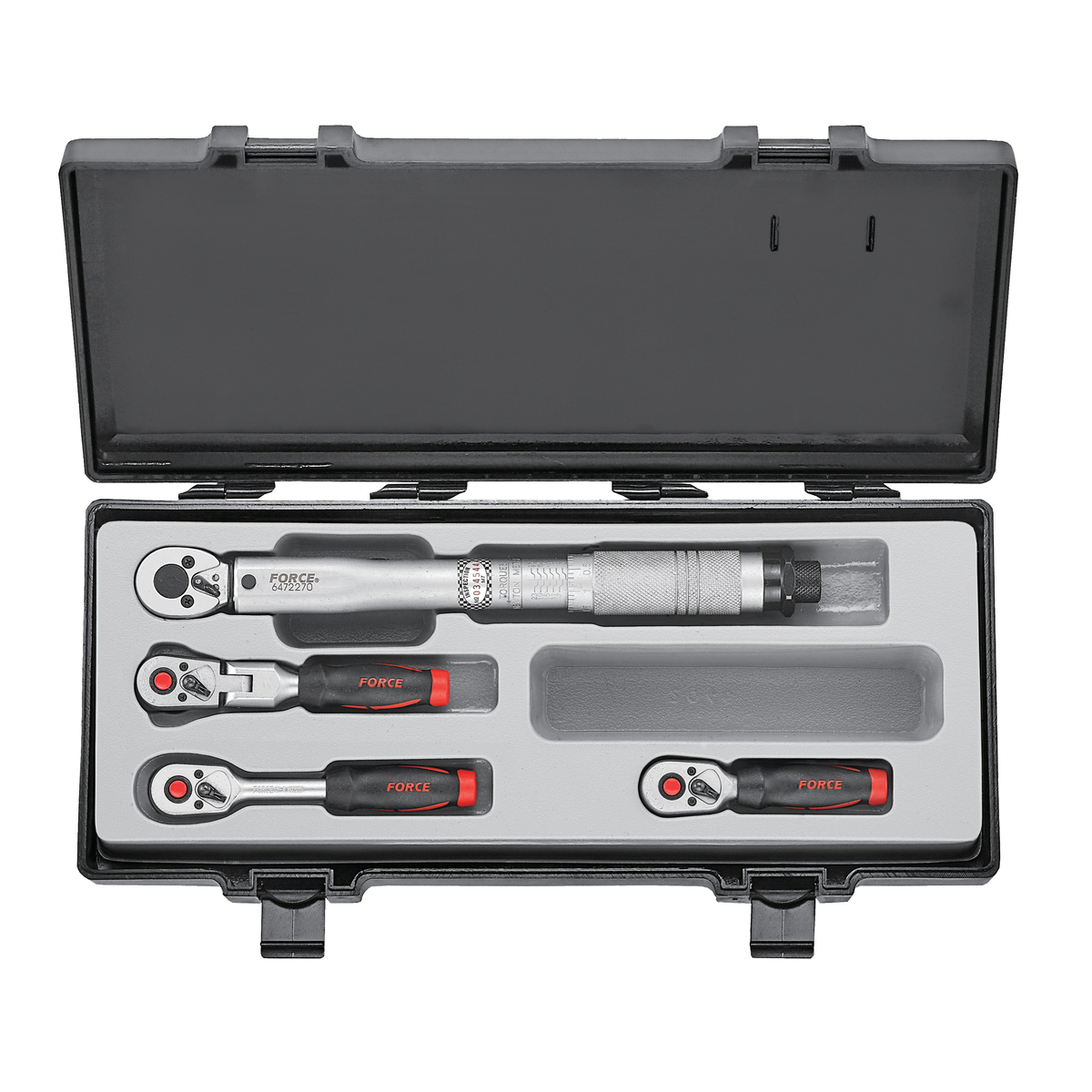 4pc 1/4"DR. Ratchet handle set