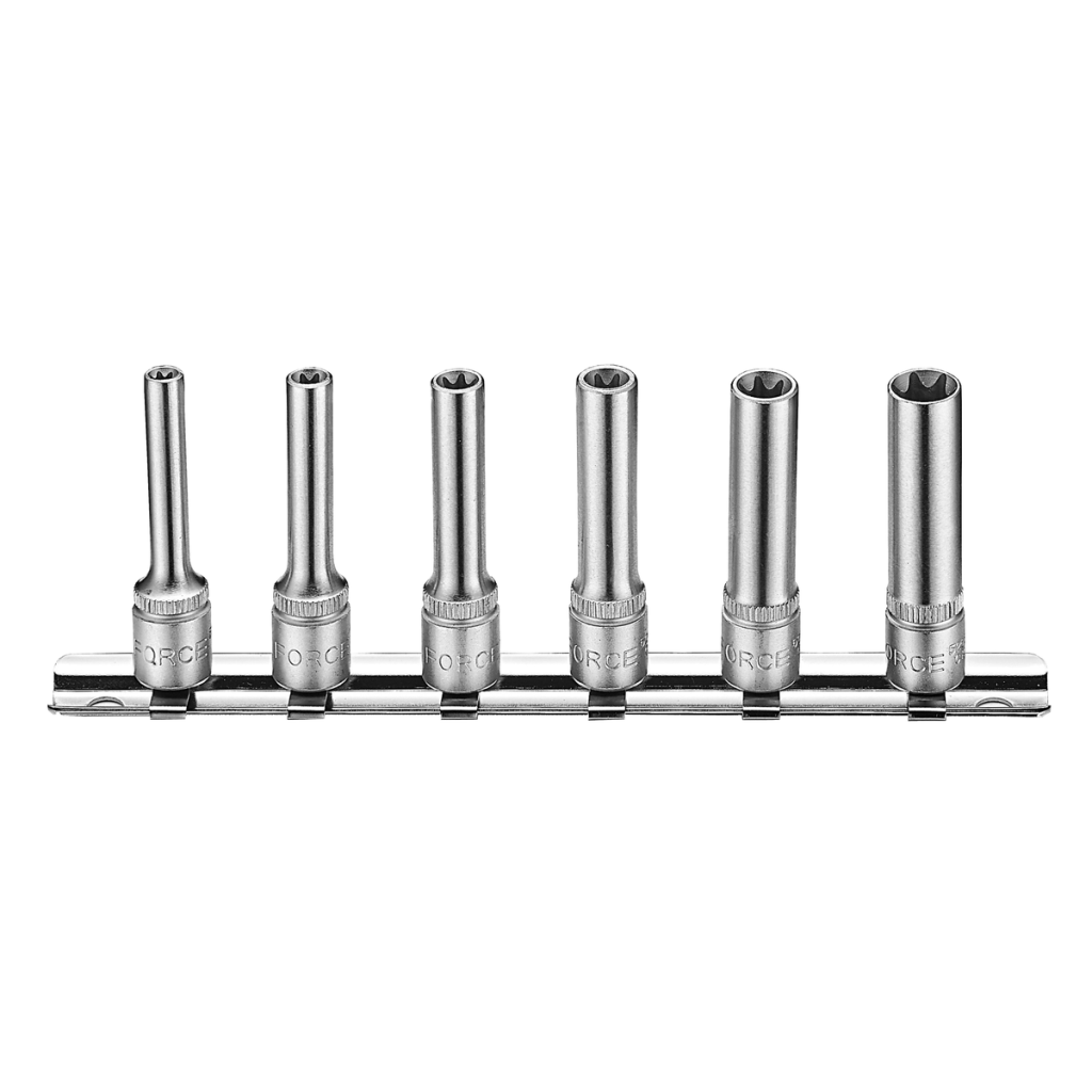 6pc 1/4"DR. Star deep socket set