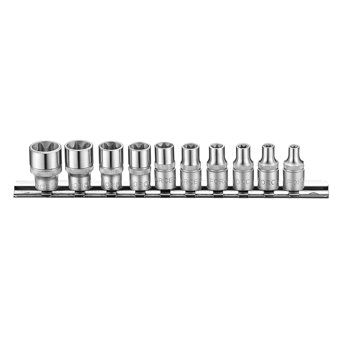 10pc 1/4"DR. Star socket set