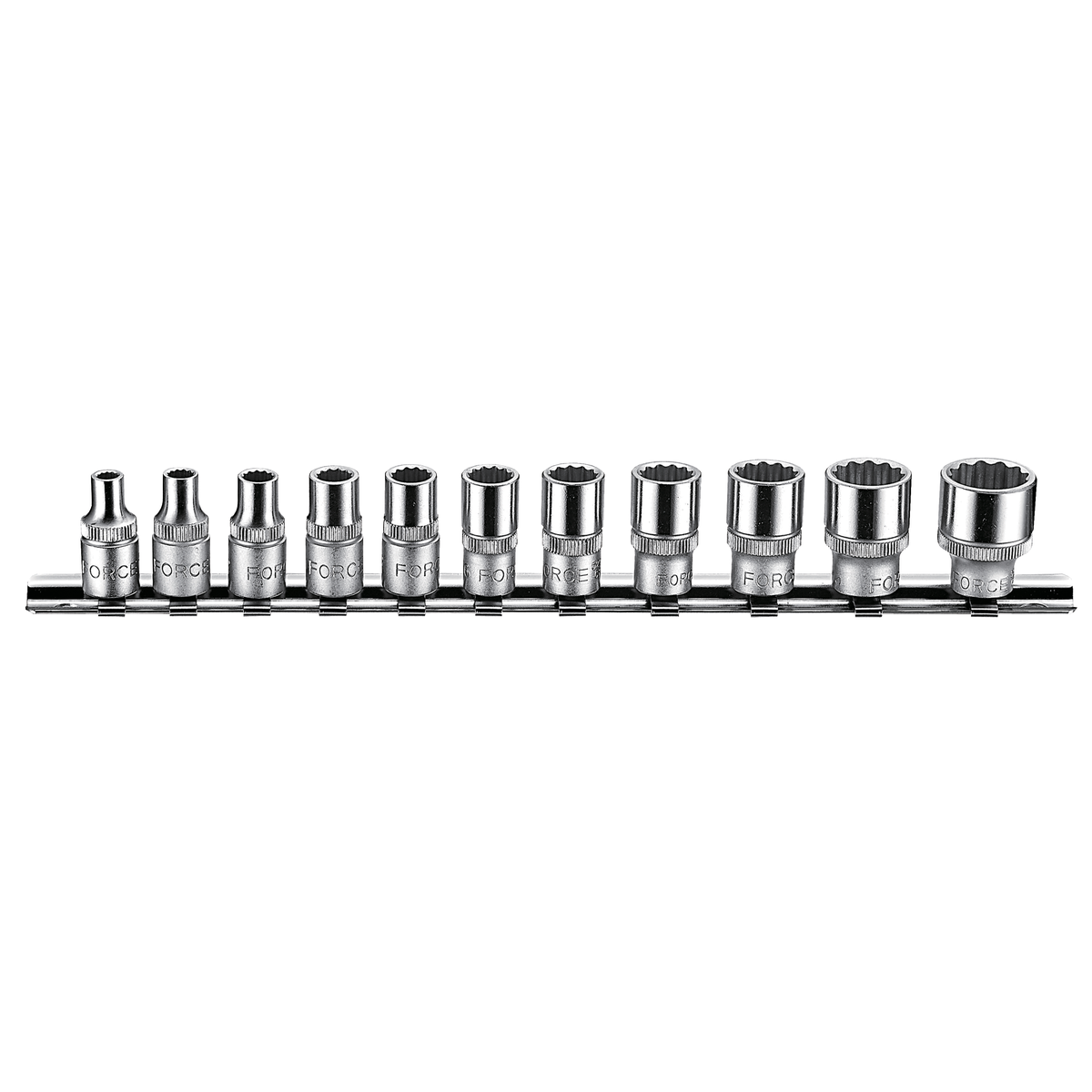 11pc 1/4"DR. Socket set (SAE)