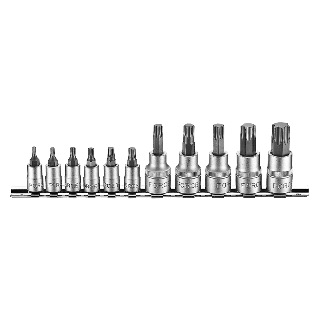 8pc 1/4"DR. Star tamperproof socket bit set