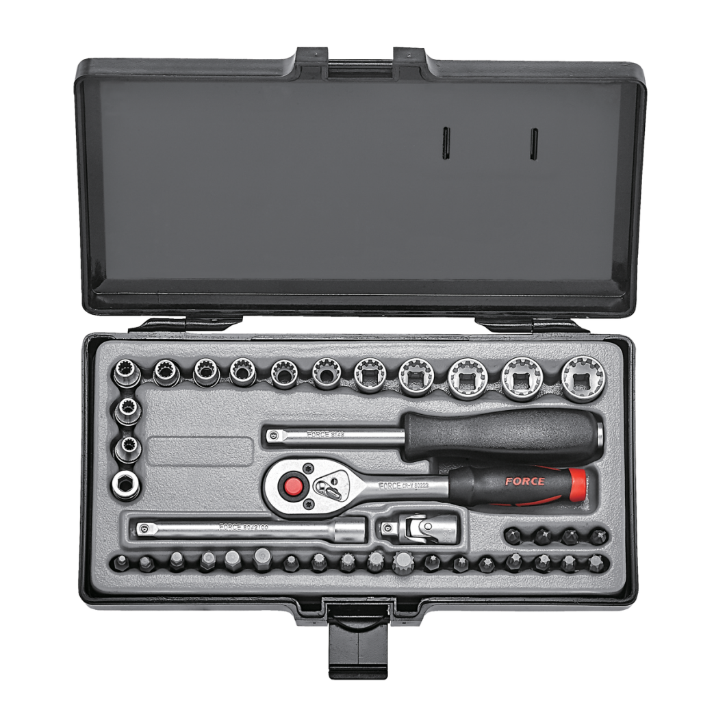 40pc 1/4"DR. Spline socket combination set