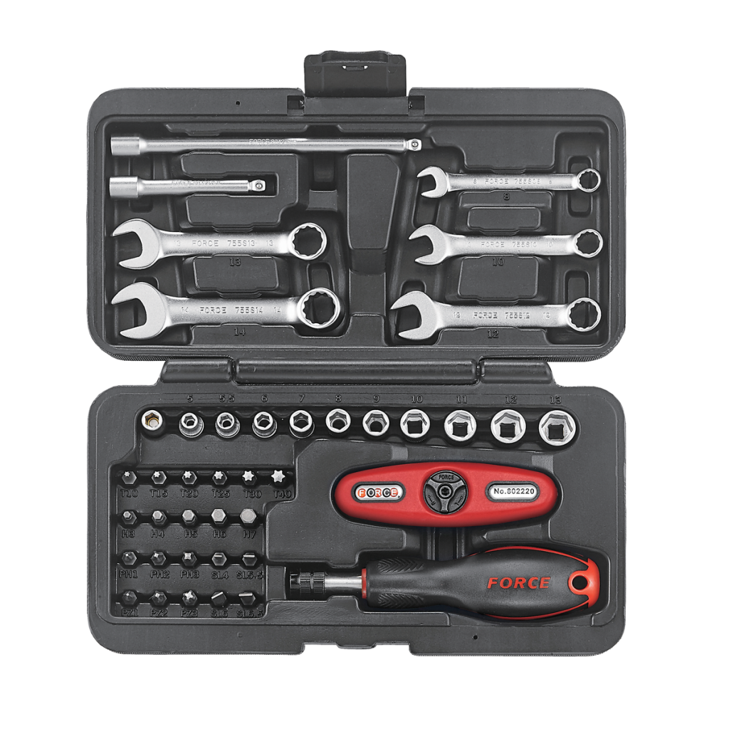 41pc 1/4"DR. Combination set