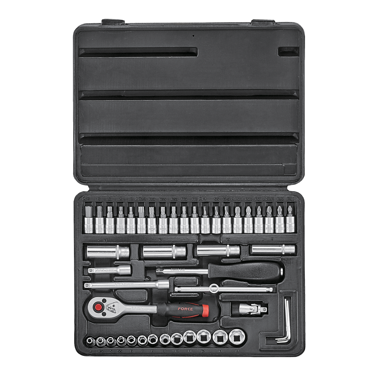 46pc 1/4"DR. Socket combination set