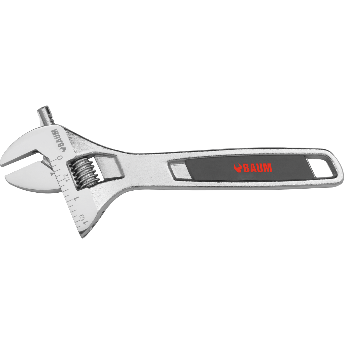 WIDE HANDLE ADJUSTABLE WRENCH HEAVY DUTY