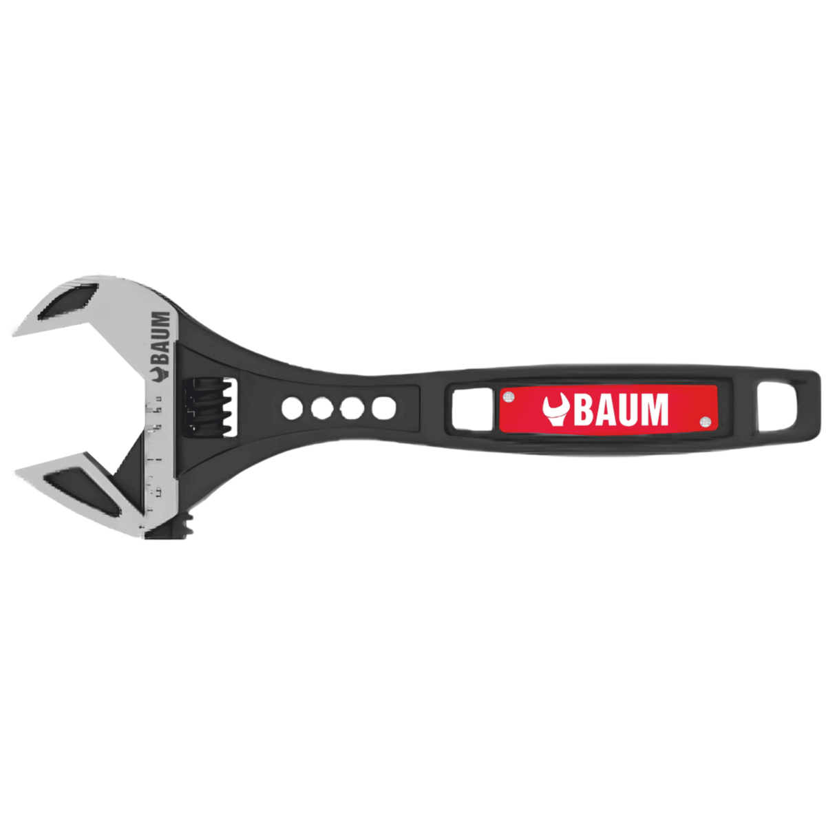 WIDE JAW ADJUSTABLE WRENCH