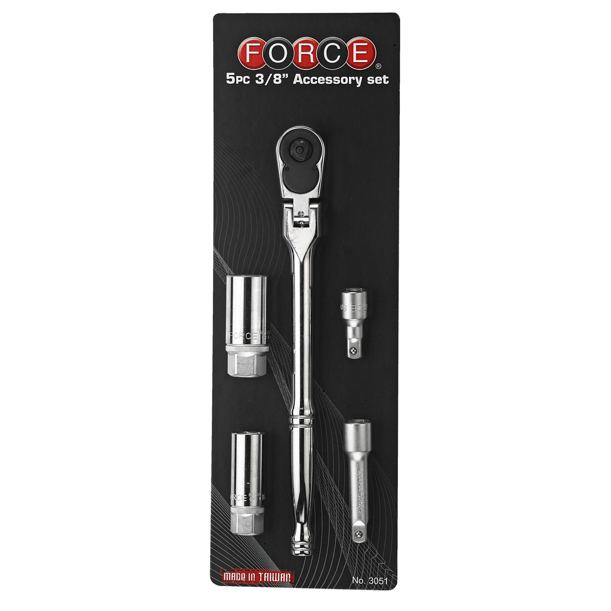 5pc 3/8"DR. Accessory set