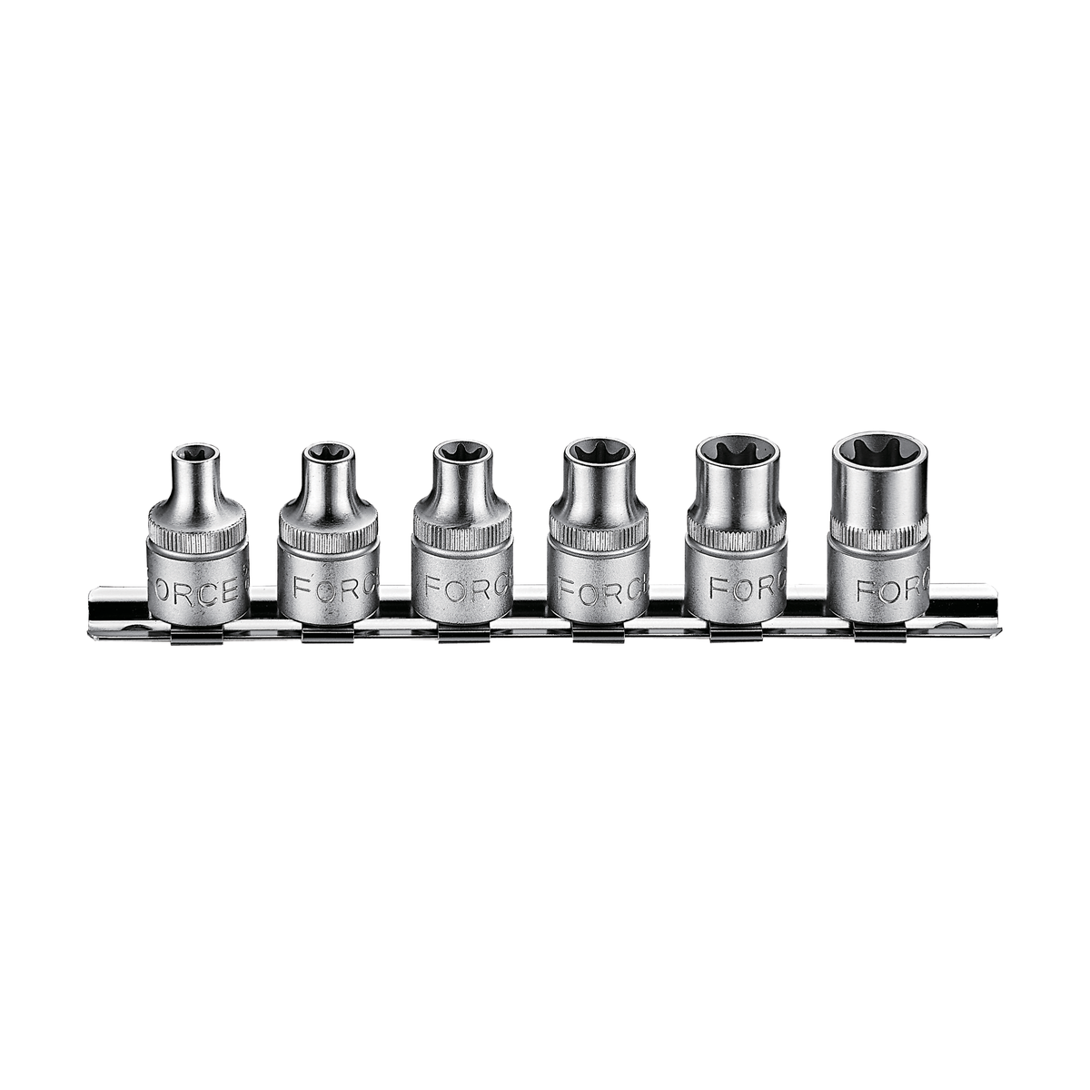 6pc 3/8"DR. Star socket set